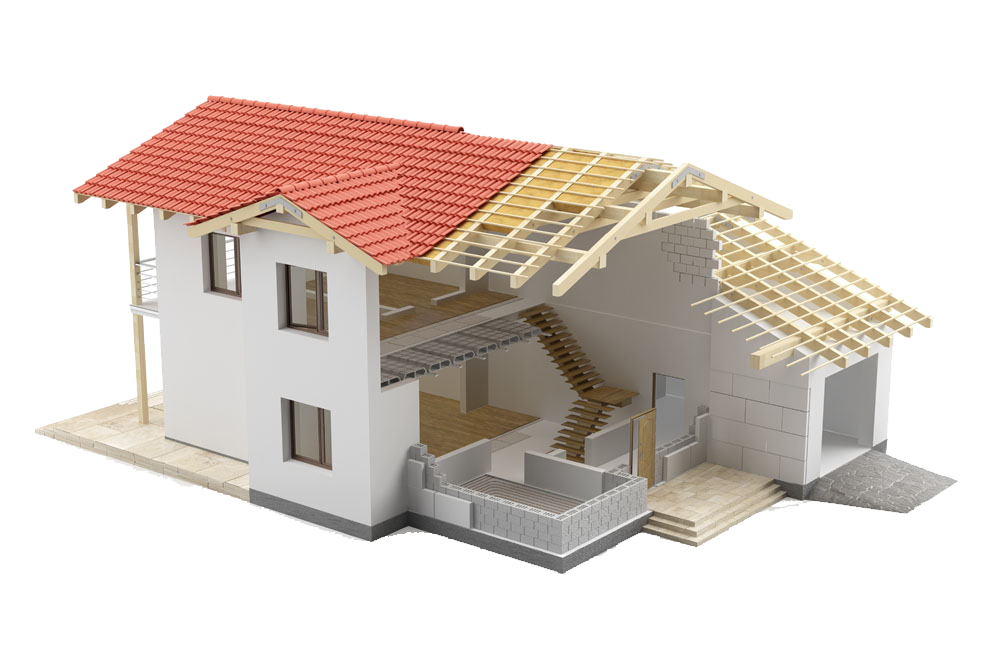 Custom home rendering